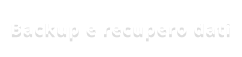 Backup e recupero dati